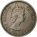 Hong Kong, Elizabeth II, 50 Cents, 1961, Copper-nickel, EF(40-45), KM:30.1