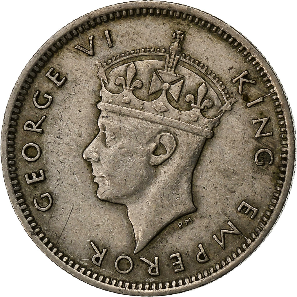 Zuidelijk Rhodesië, George VI, 6 Pence, 1947, Cupro-nikkel, ZF, KM:17b