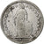 Suiza, 1/2 Franc, 1906, Bern, Plata, BC+, KM:23