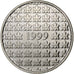 Canadá, Elizabeth II, 25 Cents, 1999, Royal Canadian Mint, Níquel, MS(60-62)