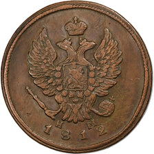 Russland, Alexander I, 2 Kopeks, 1812, Ekaterinbourg, Kupfer, SS, KM:118.5