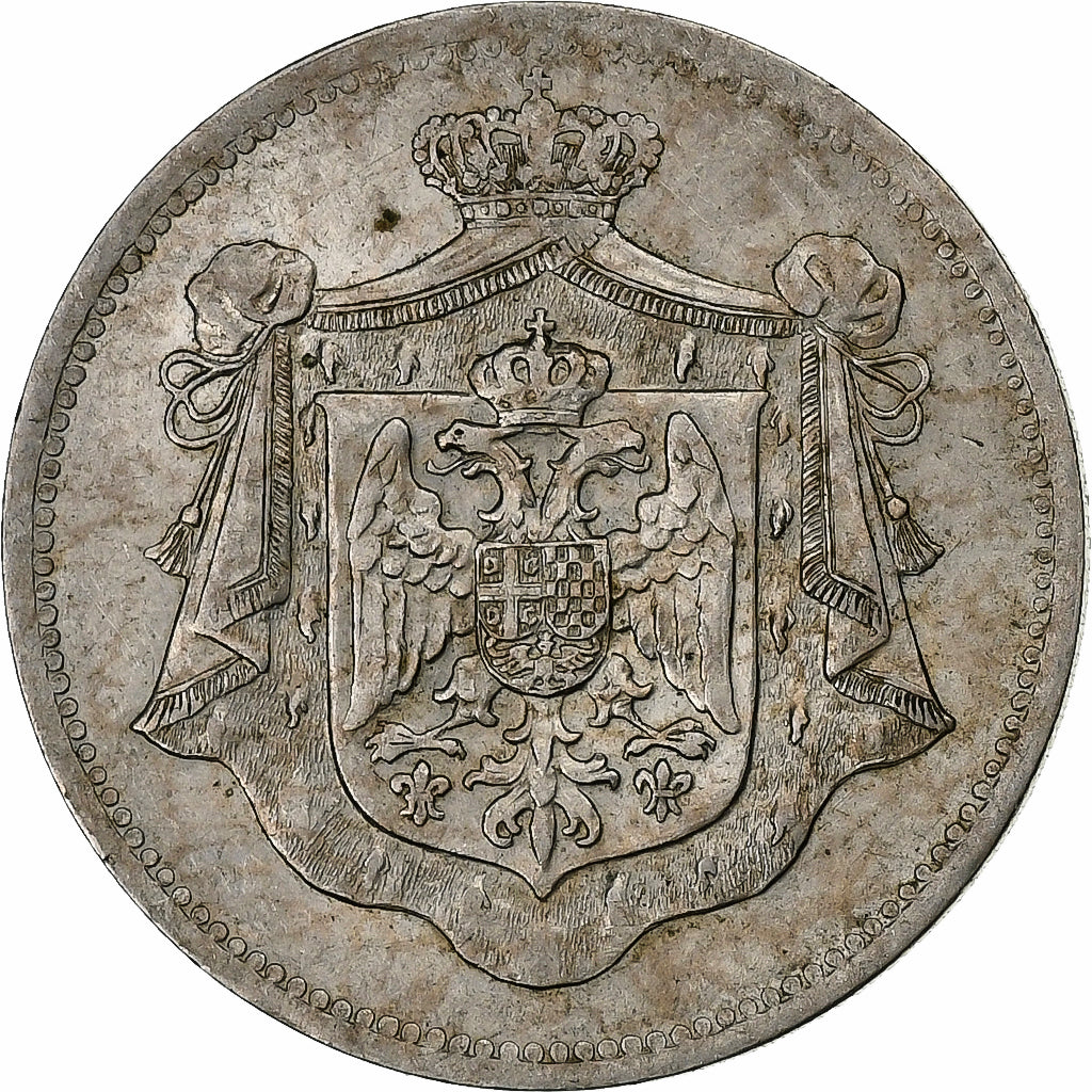 Jugoslávia, Petar I, 25 Para, 1920, Vienna, Níquel-Bronze, EF(40-45), KM:3