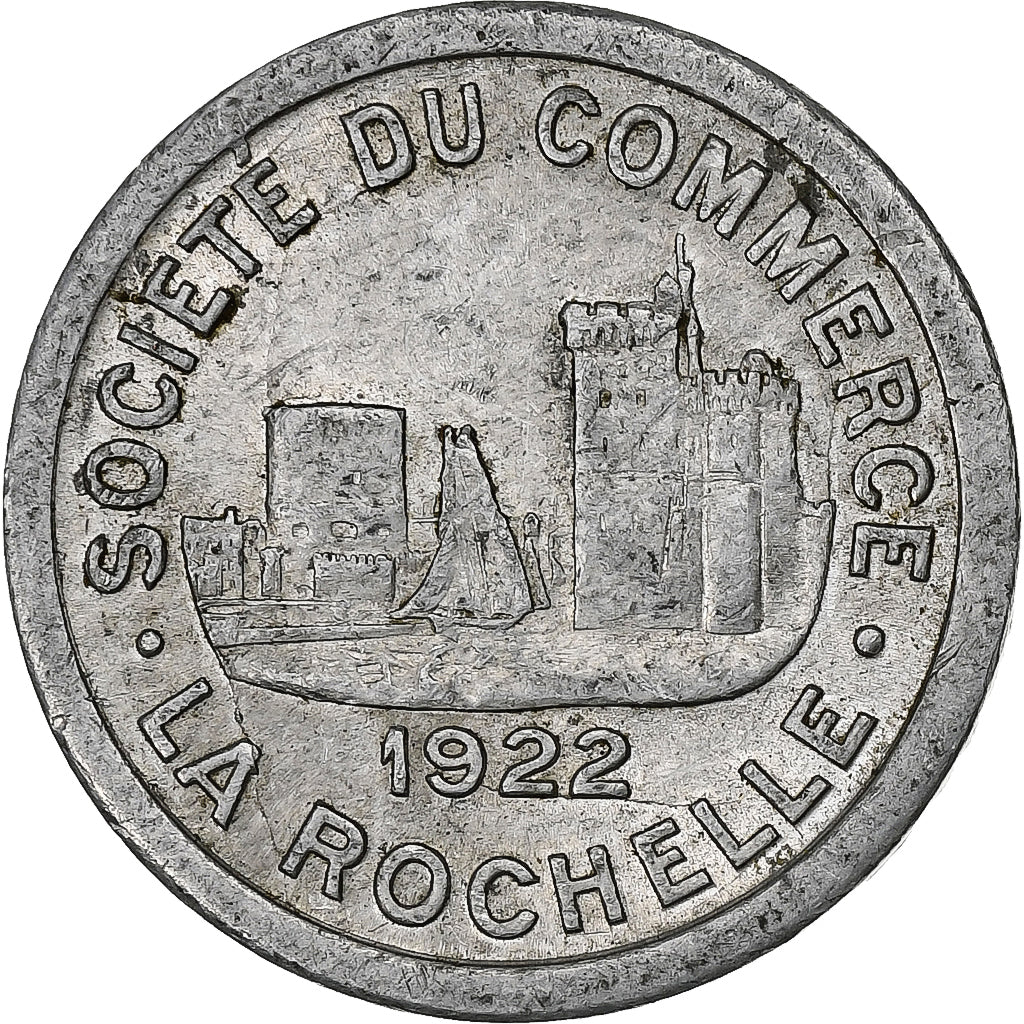 Frankreich, Société du Commerce - La Rochelle, 10 Centimes, 1922, SS