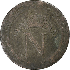 Francia, 10 Centimes, Napoléon I, 1810, Limoges, Biglione, B, Gadoury:190