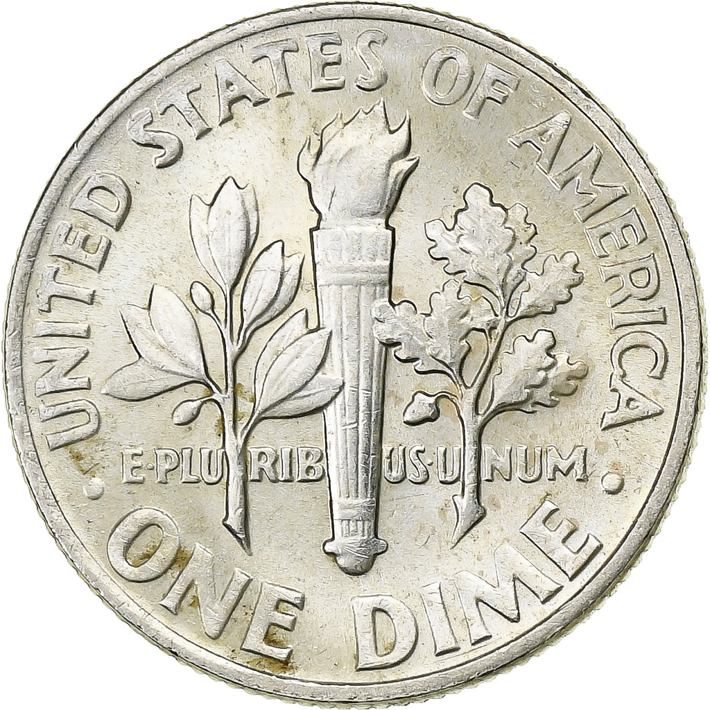 Verenigde Staten, Dime, Roosevelt, 1964, U.S. Mint, Zilver, PR, KM:195
