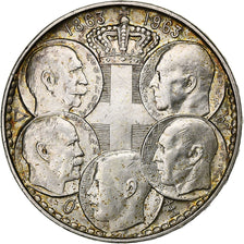 Greece, Paul I, 30 Drachmai, 1963, Silver, AU(55-58), KM:86