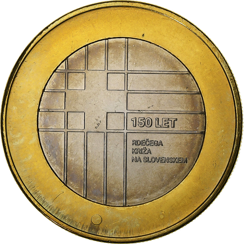 Slowenien, 3 Euro, 2016, Vantaa, Bi-Metallic, STGL