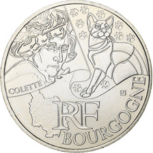 France, 10 Euro, Bourgogne, 2012, Paris, Silver, MS(65-70), Gadoury:EU514