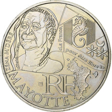 France, 10 Euro, Mayotte, 2012, Paris, Silver, MS(65-70), Gadoury:EU514, KM:1862
