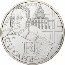 France, 10 Euro, Guyane, 2012, Paris, Argent, FDC, Gadoury:EU514, KM:1872