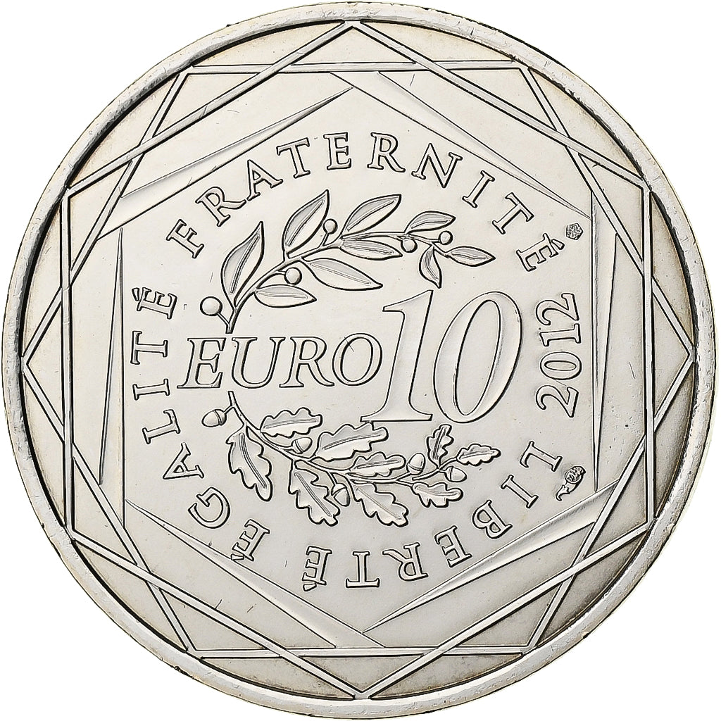 Frankrijk, 10 Euro, Lorraine, 2012, Paris, Zilver, FDC, Gadoury:EU514, KM:1888