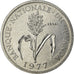 Coin, Rwanda, Franc, 1977, MS(65-70), Aluminum, KM:E4
