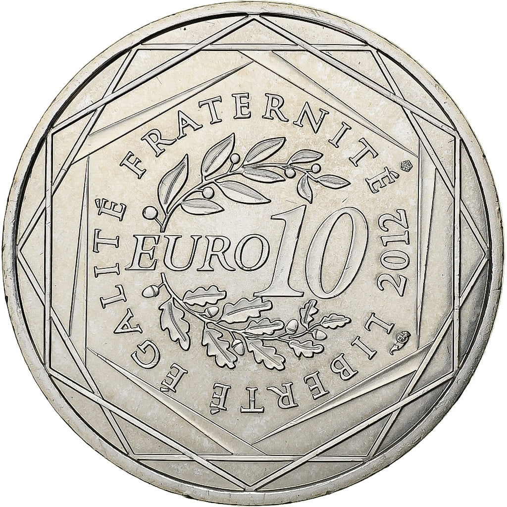 France, 10 Euro, Limousin, 2012, Paris, Argent, FDC, Gadoury:EU514, KM:1878