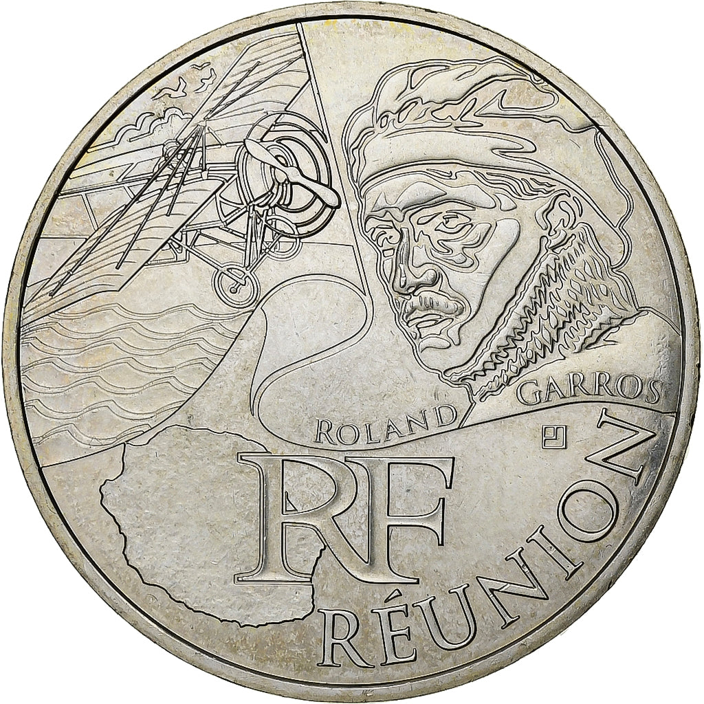Frankrijk, 10 Euro, Réunion, 2012, Paris, Zilver, FDC, Gadoury:EU514, KM:1885