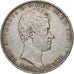ITALIAN STATES, SARDINIA, Carlo Alberto, 5 Lire, 1844, Genoa, Silver, EF(40-45)