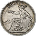 Suiza, 5 Francs, 1874, Brussels, Plata, MBC, KM:11