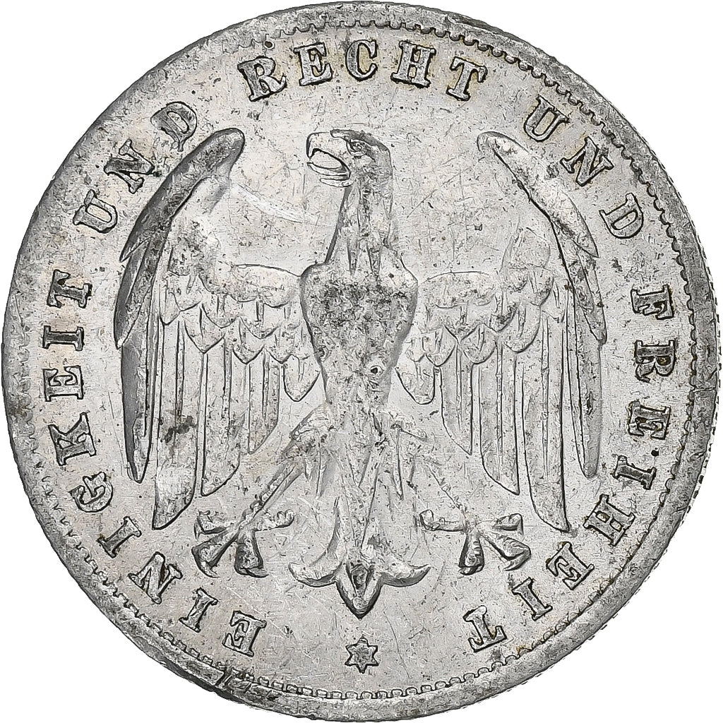 NIEMCY, REP. WEIMARSKA, 500 Mark, 1923, Berlin, Aluminium, EF(40-45), KM:36