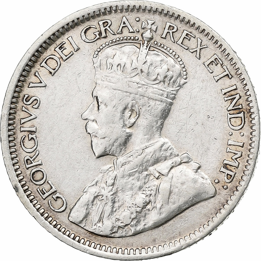 Canada, George V, 10 Cents, 1918, Royal Canadian Mint, Silver, AU(50-53), KM:23