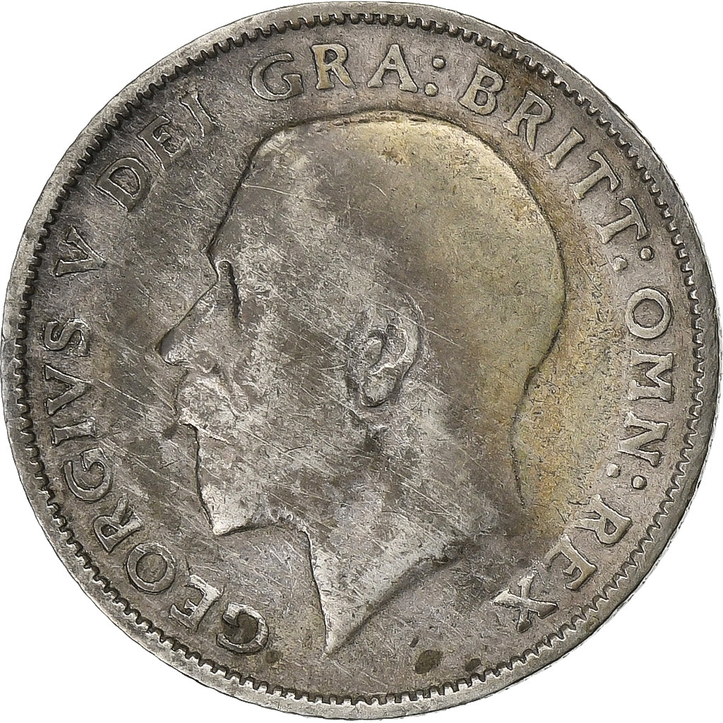 Großbritannien, George V, 6 Pence, 1924, Silber, S, KM:815a.1