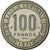 Coin, Chad, 100 Francs, 1971, Paris, MS(65-70), Nickel, KM:E3