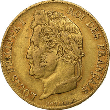 Frankreich, Louis-Philippe, 20 Francs, 1840, Paris, Gold, S+, Gadoury:1031