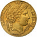 Francja, 20 Francs, Cérès, 1851, Paris, Złoto, AU(50-53), Gadoury:1059