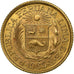 Peru, 1/2 Libra, Pound, 1965, Rare, Gold, AU(55-58), KM:209