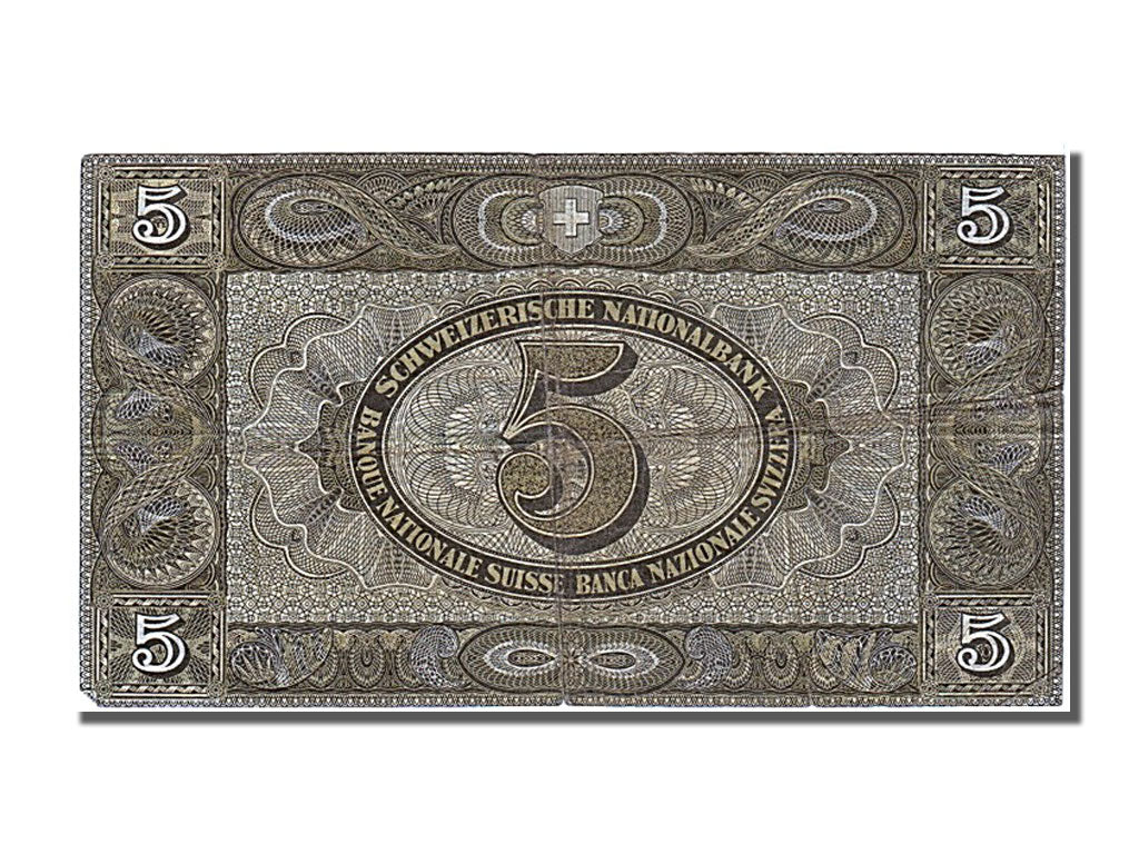 Switzerland, 5 Franken, 1951-02-22, EF(40-45)