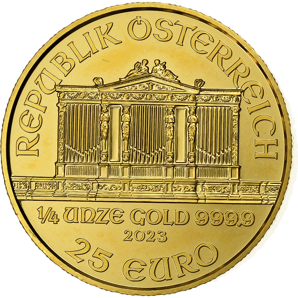 Autriche, 25 Euro, 1/4 Once, 2023, Paris, Or, SUP+