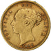 Australia, Victoria, 1/2 Sovereign, 1885, Melbourne, Gold, VF(30-35), KM:9