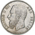 Belgium, Leopold II, 5 Francs, 5 Frank, 1875, Silver, AU(50-53), KM:25