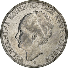 Netherlands, Wilhelmina I, 2-1/2 Gulden, 1932, Silver, AU(50-53), KM:165