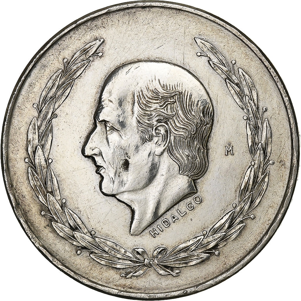 Mexiko, 5 Pesos, 1953, Mexico City, Silber, SS+, KM:467