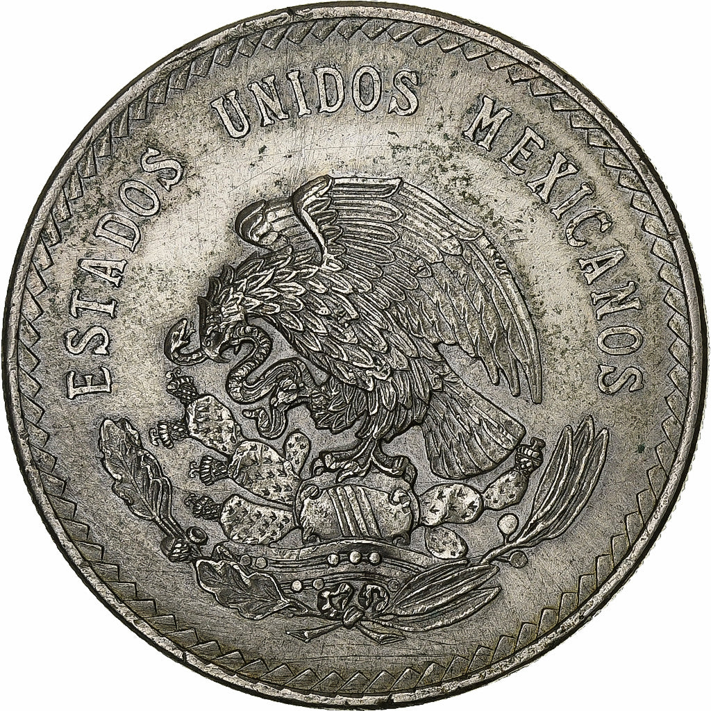 Mexico, 5 Pesos, 1948, Mexico City, Silver, AU(50-53), KM:465