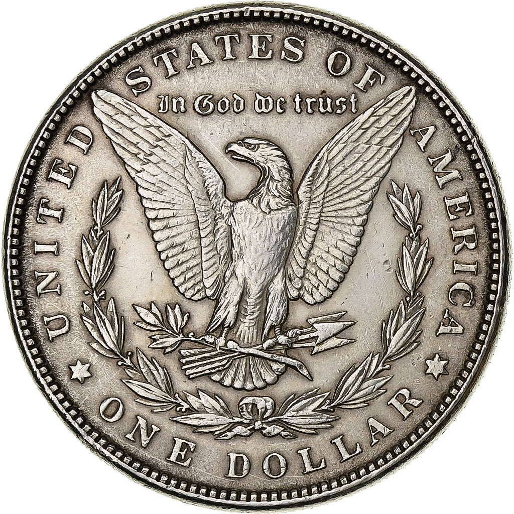 Estados Unidos da América, Dollar, Morgan Dollar, 1886, U.S. Mint, Prata