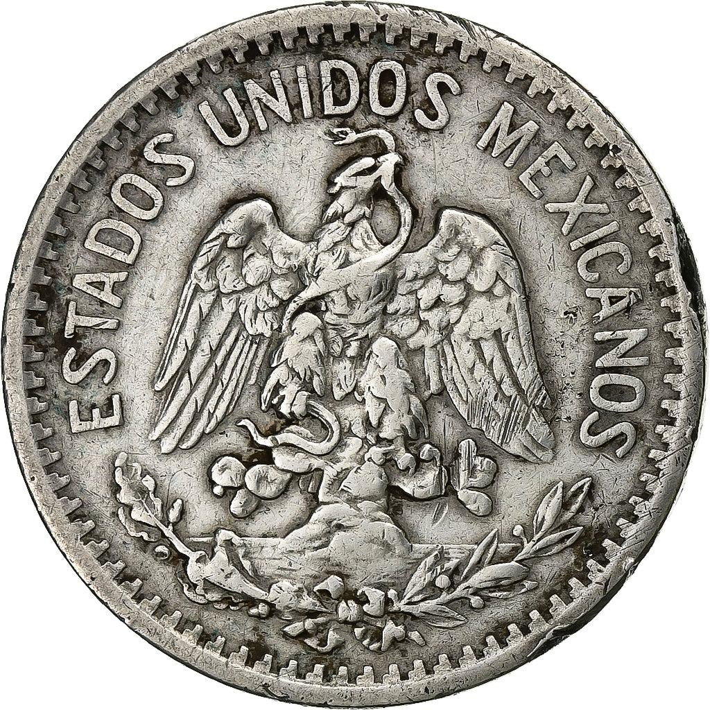 Mexico, 50 Centavos, 1906, Mexico City, Silver, EF(40-45), KM:445