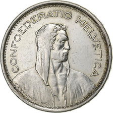 Suiza, 5 Francs, 1966, Bern, Plata, MBC+, KM:40