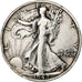 Estados Unidos, Half Dollar, Walking Liberty, 1942, U.S. Mint, Plata, MBC