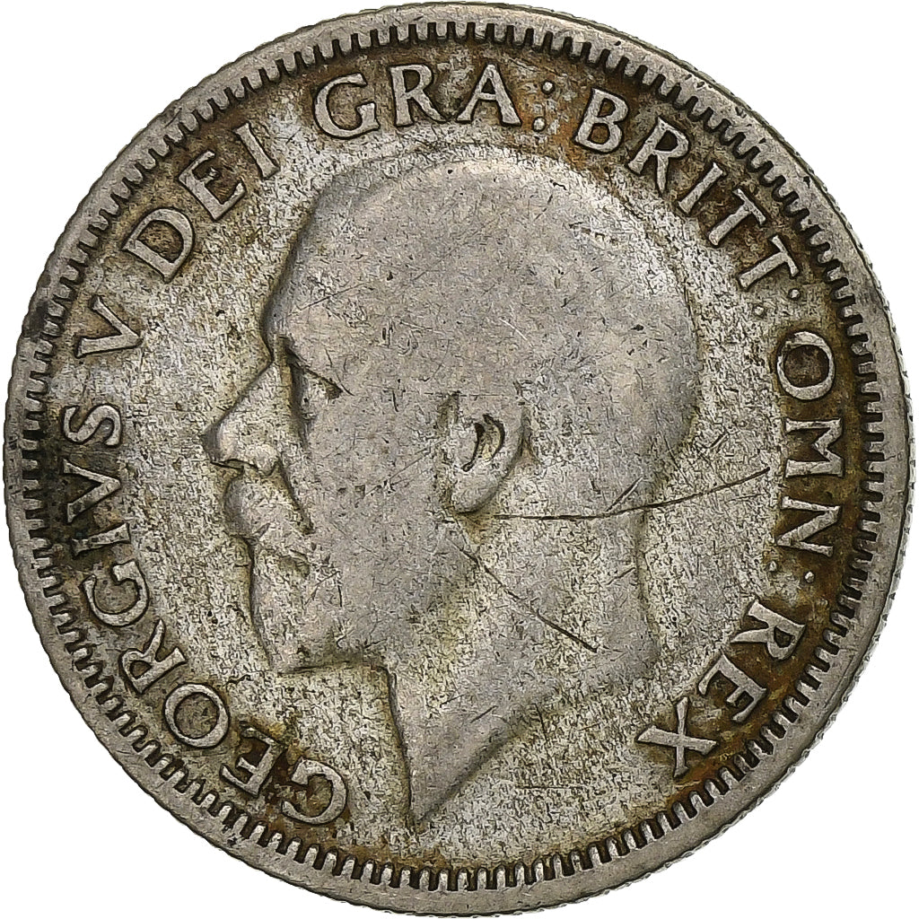 Gran Bretagna, George V, Shilling, 1929, Argento, MB, KM:833