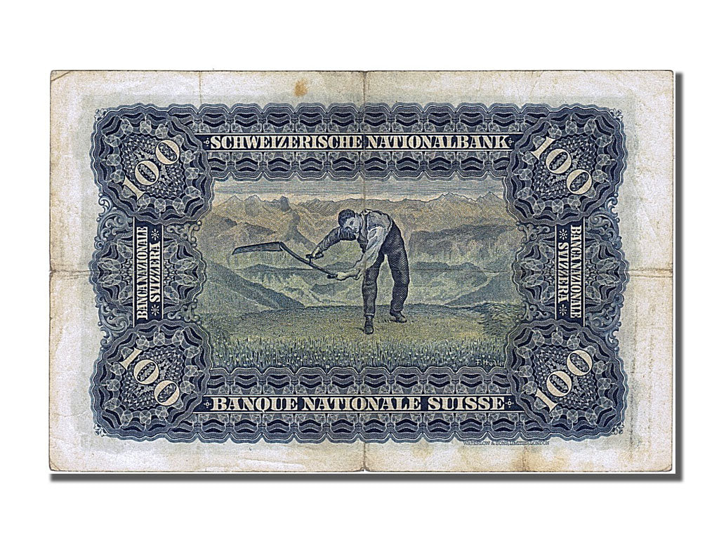 Billet, Suisse, 100 Franken, 1946, 1946-08-31, TTB