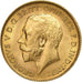Groot Bretagne, George V, 1/2 Sovereign, 1914, Goud, PR, KM:819