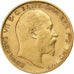 Great Britain, Edward VII, 1/2 Sovereign, 1910, Gold, EF(40-45), KM:804