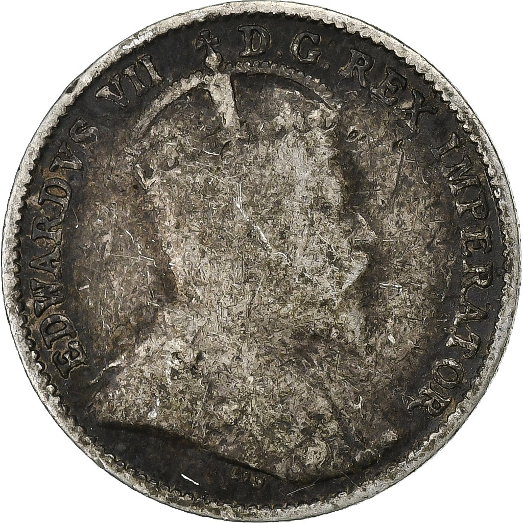 Kanada, Edward VII, 5 Cents, 1909, Royal Canadian Mint, Silber, SGE+, KM:13