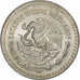 Mexico, Onza, Troy Ounce of Silver, 1991, Mexico City, Silver, AU(55-58)