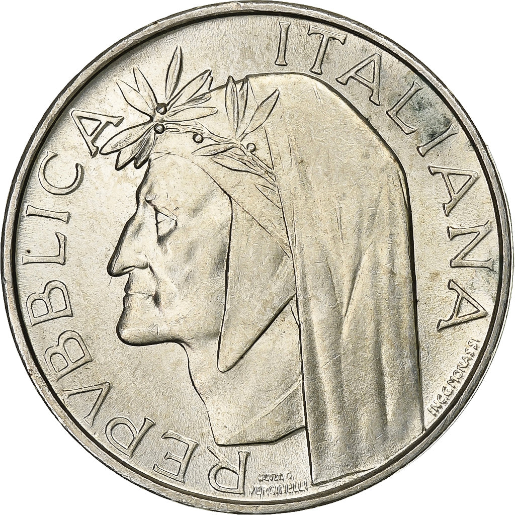 Italy, 500 Lire, 1965, Rome, Silver, AU(55-58), KM:100