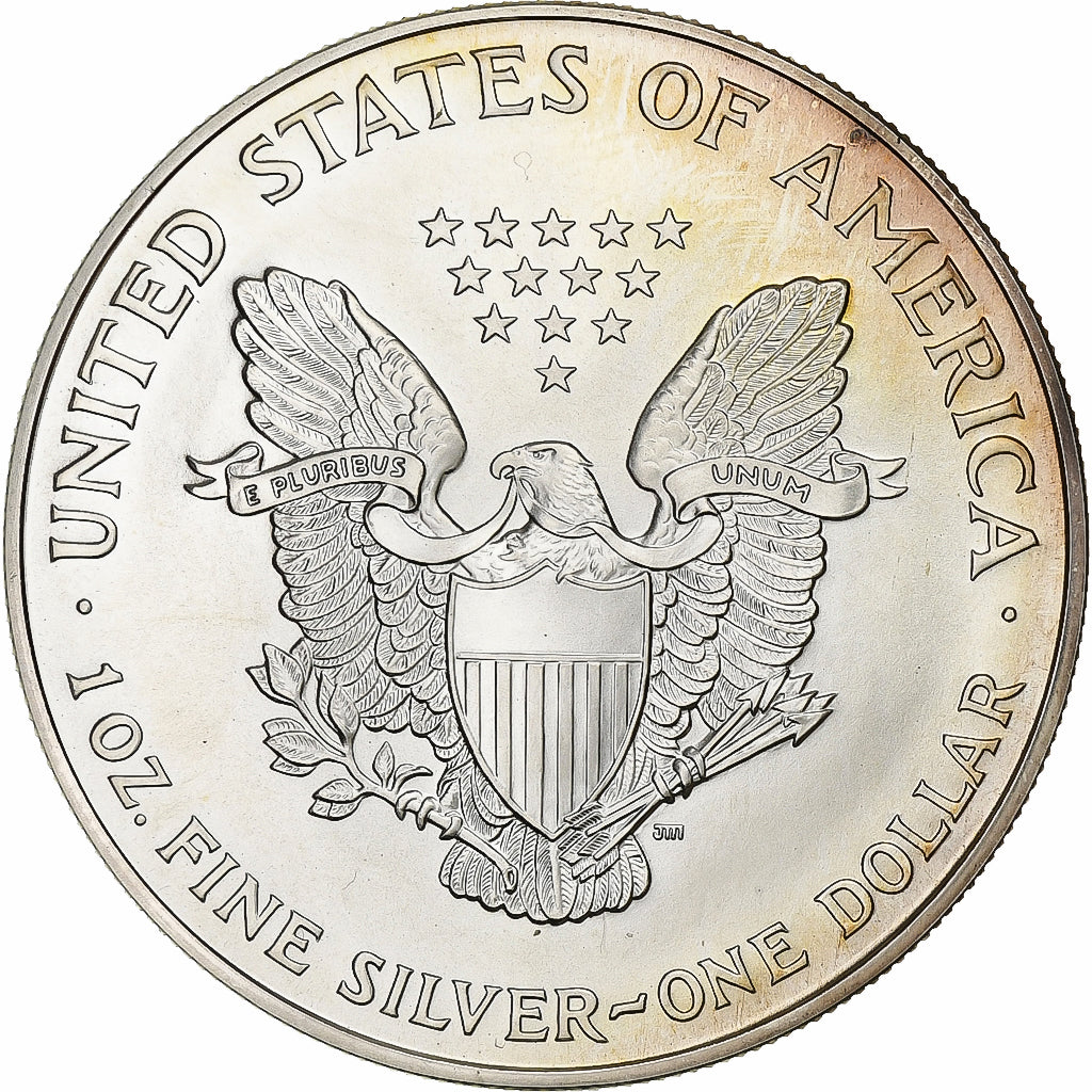 United States, Dollar, American Silver Eagle, 1995, U.S. Mint, Silver