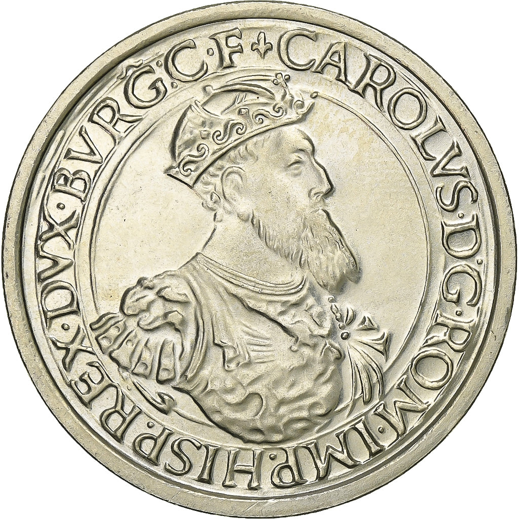 Belgium, Baudouin I, 5 Ecu, 1987, Silver, MS(65-70), KM:166