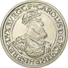 Belgium, Baudouin I, 5 Ecu, 1987, Silver, MS(65-70), KM:166