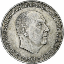 Spain, Caudillo and regent, 100 Pesetas, 1966 (66), Madrid, Silver, EF(40-45)