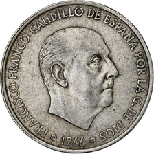 Spain, Caudillo and regent, 100 Pesetas, 1966 (68), Madrid, Silver, EF(40-45)